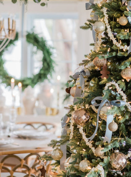 Lake House Dining Room Reveal: Modern Feminine Coastal